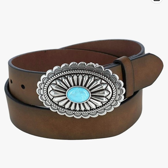 Ariat Accessories - Arita Women’s turquoise buckle belt
